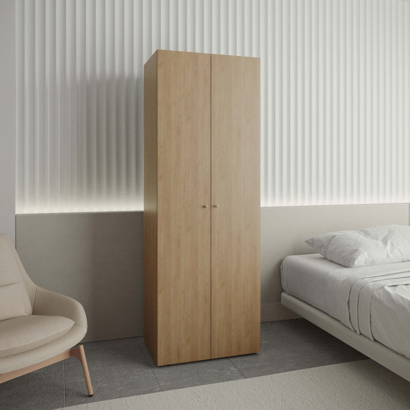Armoire 2 portes Home, Chêne