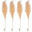 100cm Prelit Pampas Grass Warm White LED Battery-Operated Christmas Decoration-625275494