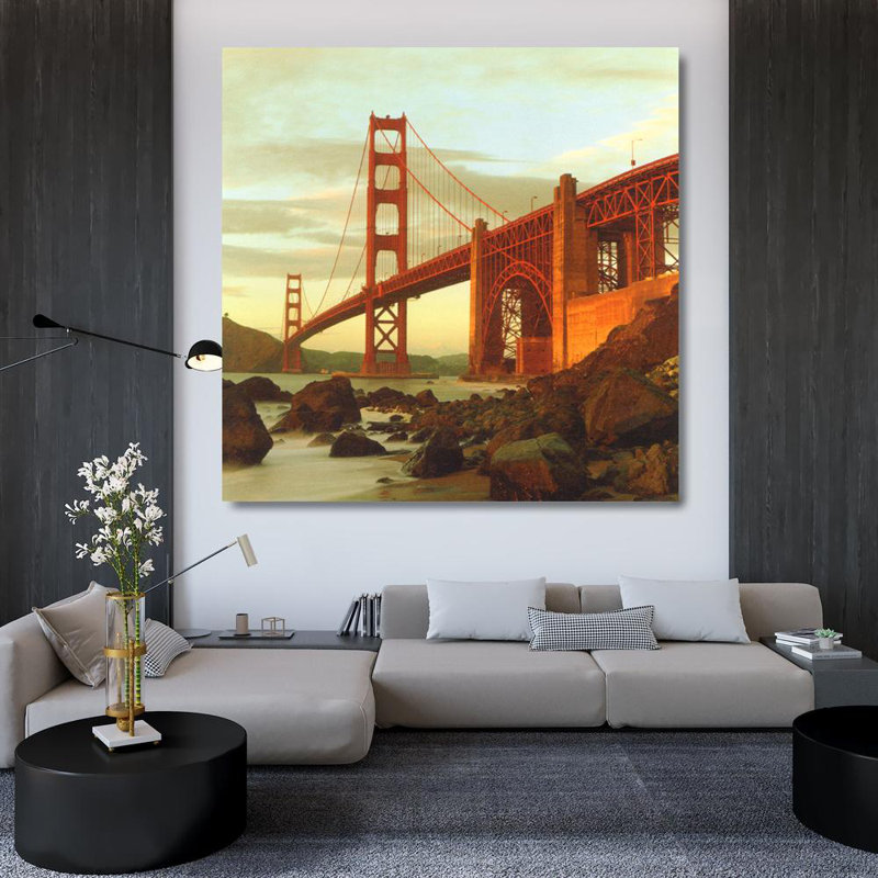 Pont Golden Gate, San Francisco, H 36 po x l 36 po