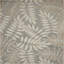 Tapis intérieur / extérieur à motif floral brun clair / crème / gris Arnhold-746920171