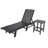 Laguna Outdoor Chaise Lounge with Table-83552160