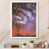 White Picture Framed