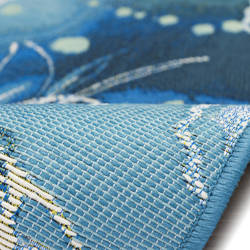 Thomasina Synthetic Non-Skid Kitchen Mat, Rectangle 2' x 2'10"