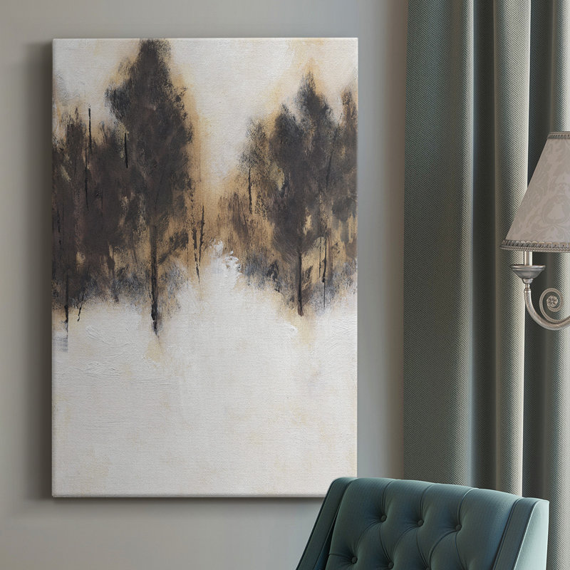 «Winter Woods View I», impression sur toile tendue, L 12 po x H 18 po