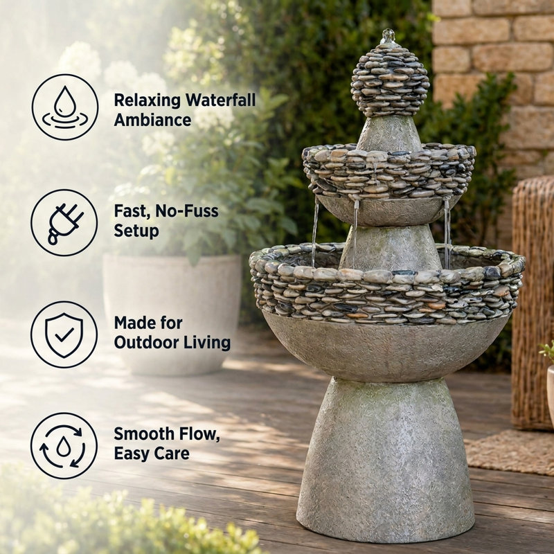 Weather Resistant Floor Fountain
