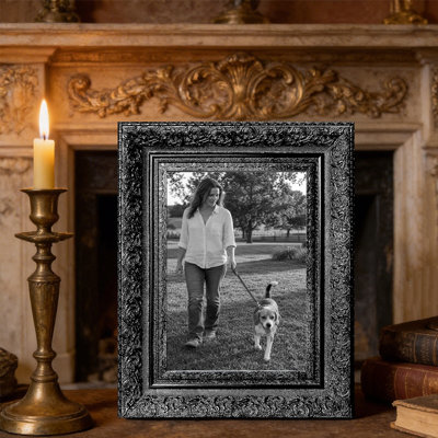 Cadre photo noir sophistiqué 1PC pour photos de 11 po x 14 po et cadeaux pour la fête des Mères