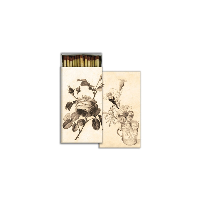 Matches - Sépia floral
