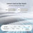 Sweetnight 12'' Cooling Hybrid Mattress with Memory Foam & Pillow Top-118141200-129068489