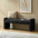 Abhirup 55'' W Modern Piano Key Design Upholstered Bench with Rubber Wood  Legs