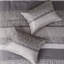 Édredon, taies décoratives, taies décoratives et coussins décoratifs 7 pièces Luxury King - gris / taupe