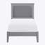 Mobilier de chambre à coucher en bois avec panneau à finition classique 1pc-107202557-107202551