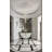 Modern LED Hanging Crystal Loop Chandelier-1325192429