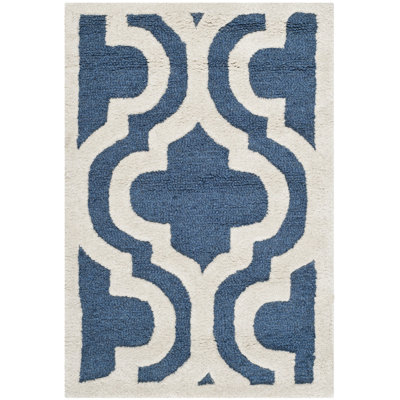 Ruben Navy / Ivory Area Rug