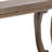 Olane Sofa Table, Weathered Oak Brown Wood, Rustic Farmhouse 54 Inch
