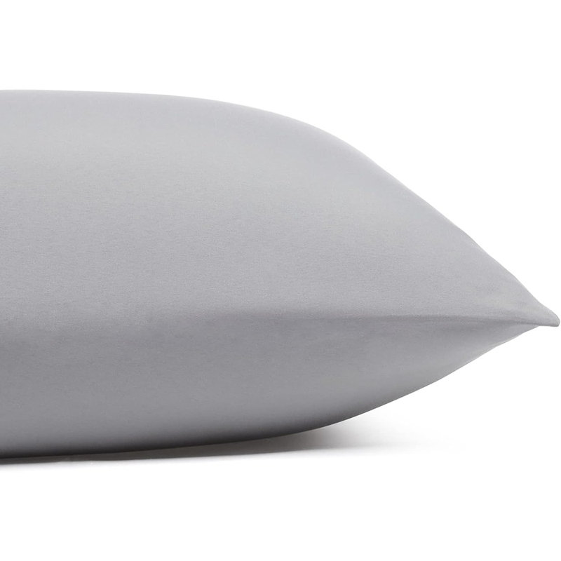 Ensemble de draps 4 pièces, literie en microfibre brossée très douce avec poches profondes, respirante, infroissable, gris foncé