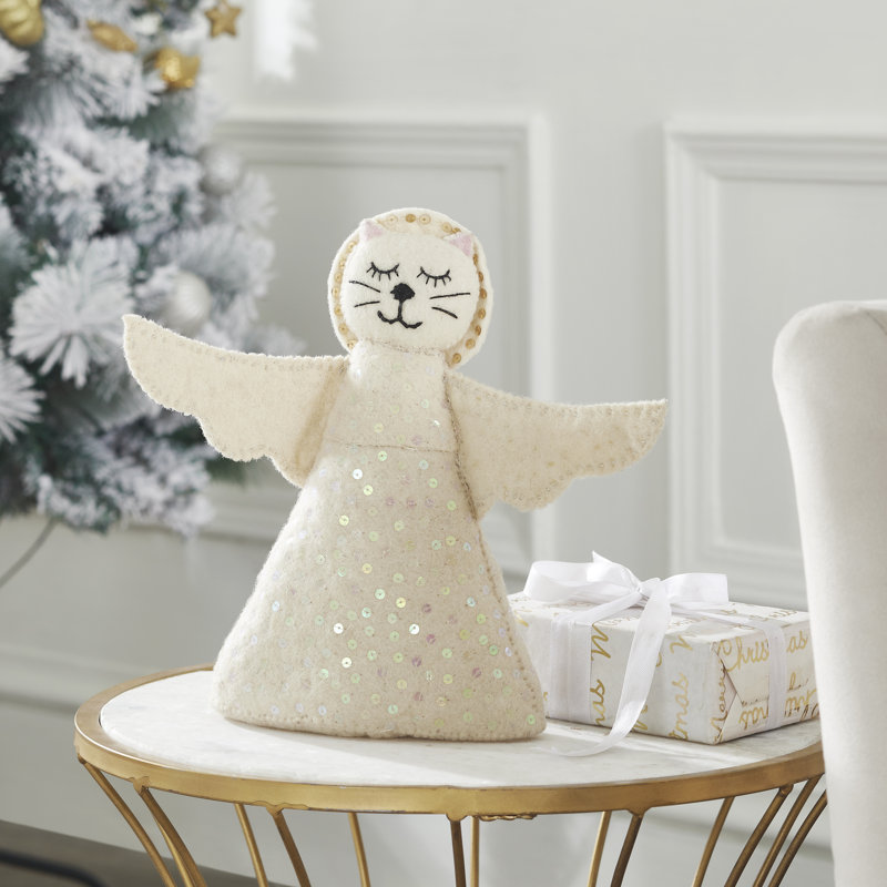 Cat Angel Tree Topper