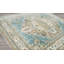 Tapis multicolore beige transitionnel en laine Oushak-127701355