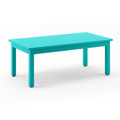 Nataska Rectangular Outdoor Coffee Table , 42.5'' in. W 23.6'' in. D