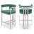 Emmeke Upholstered Counter Stool with Metal Frame-935295590