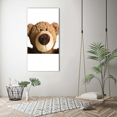 Teddy Bear - Wrapped Canvas Print