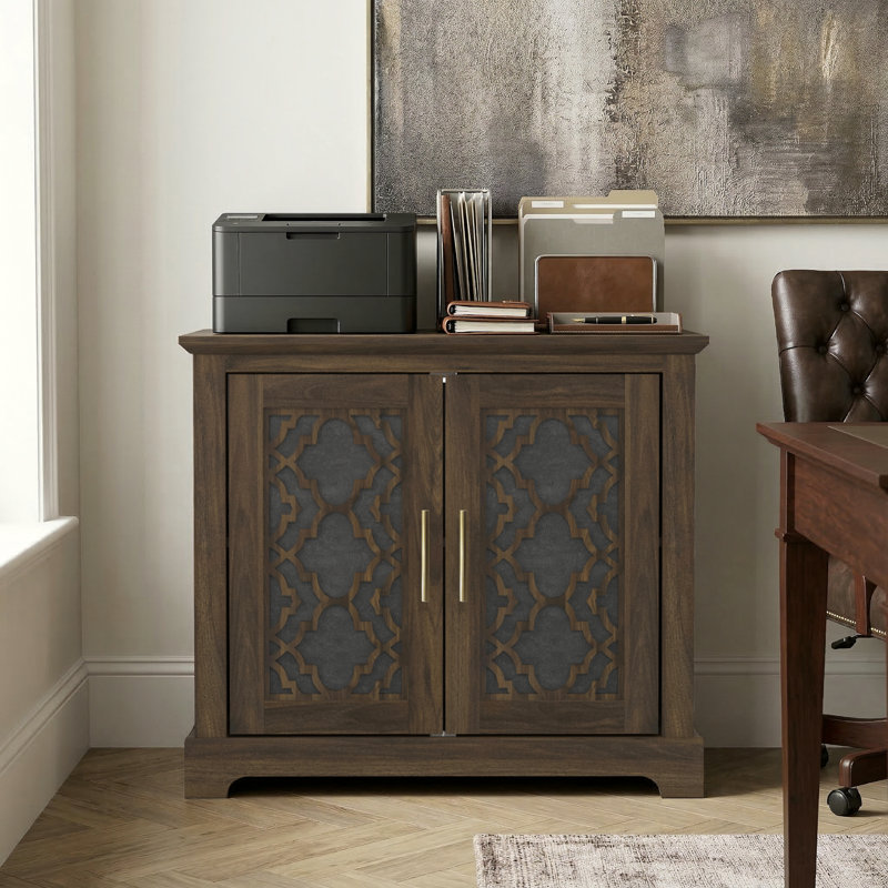 Anfield 2 Door Sideboard, Royal Walnut