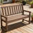 Park Bench,2-Person Porch Bench,Outdoor Bench,Lawn Curved Seat