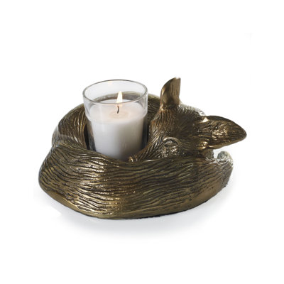 Sleepy Fox Votive