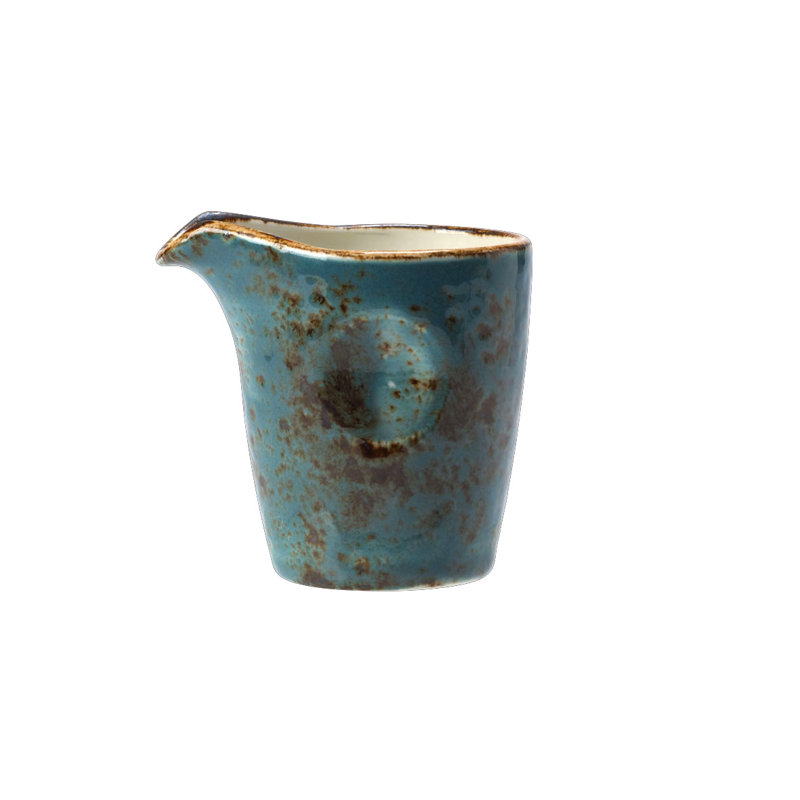 Verseur artisanal, Bleu