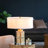 Table Lamp - With Drum Shade