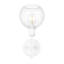 Applique murale 1 lumière avec verre transparent Aamin-569124574