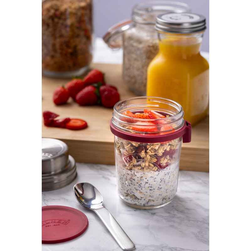 Kilner On The Go Glass Breakfast Jar 0.35L