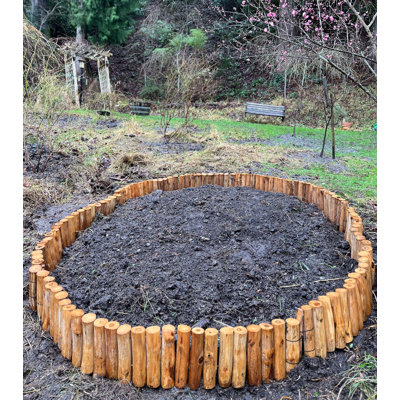 Lit de jardin surélevé en bois pour l'extérieur