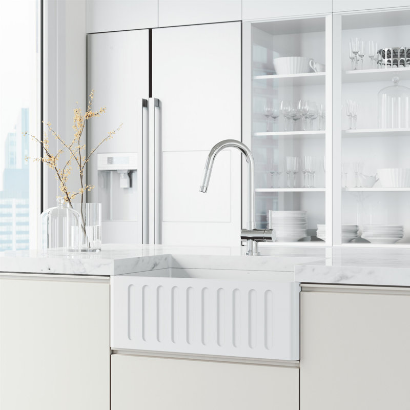 Gramercy 17" H 1-handle Pull-Down Touchless Kitchen Faucet, Chrome