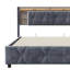 Upholstered Ottoman Storage Bed-110939817