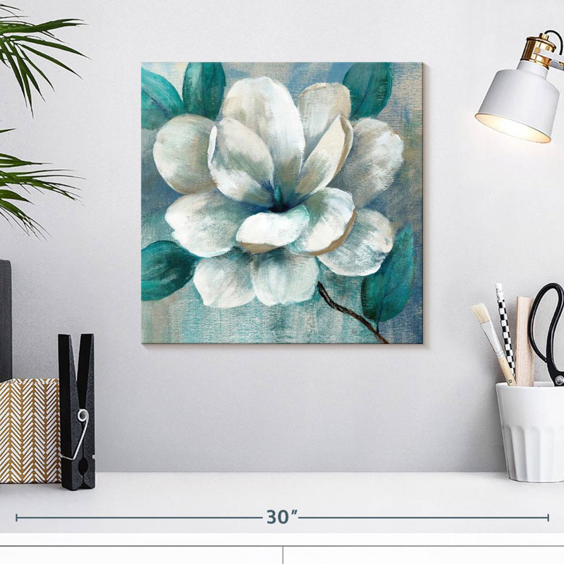 Harnais sarcelle Magnolia II, H 16 po x l 16 po