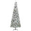 Arbre de Noël artificiel floqué au pied