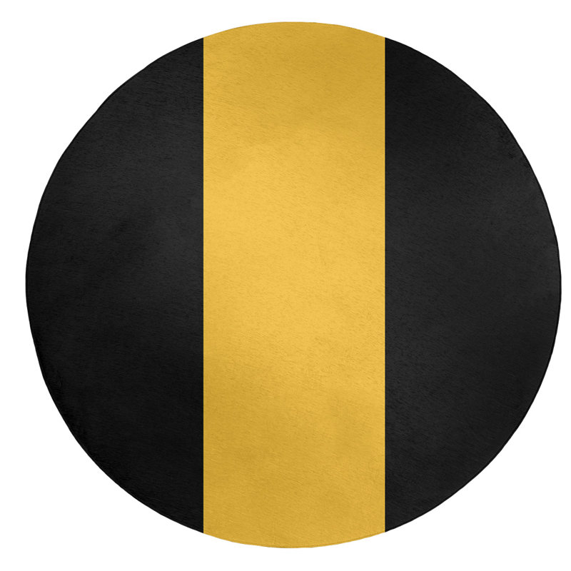 Chenille Indoor Rug, Round 5'