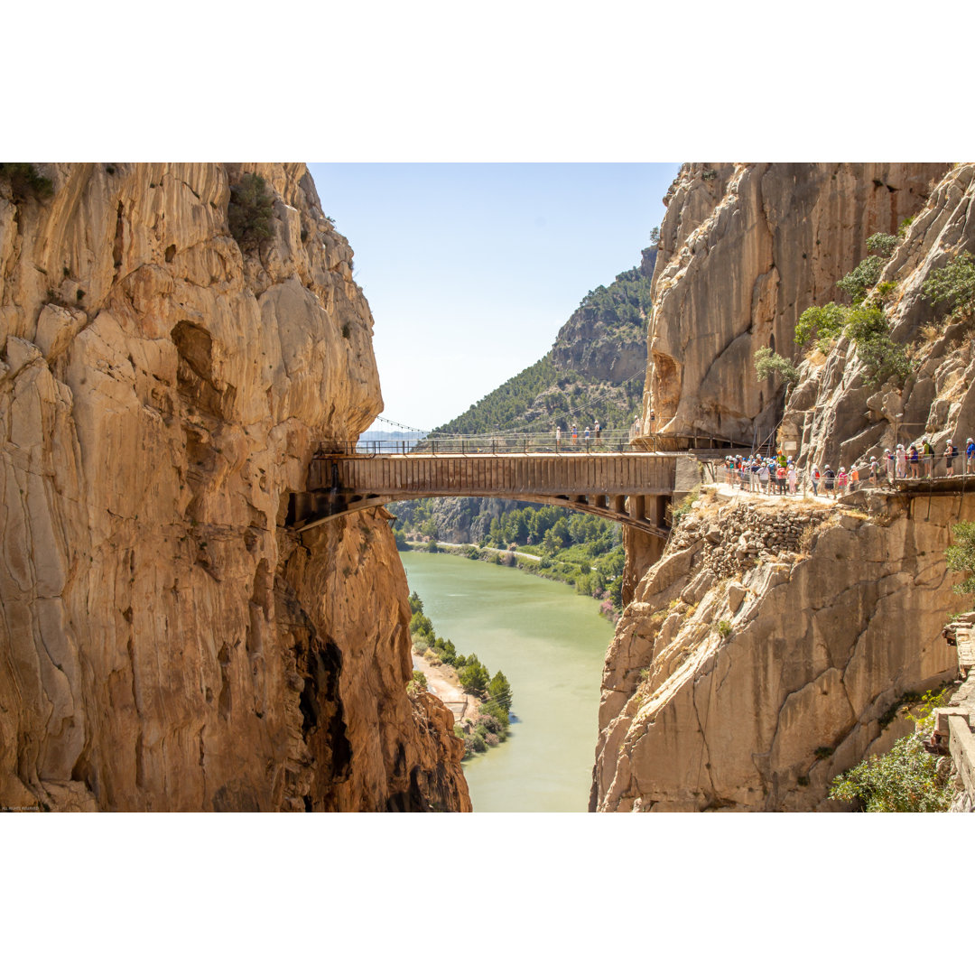 El Caminito Del Rey von Adrian A Davin - Drucken