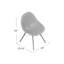 Chaise d'appoint Sloan Eucalyptus-365538489
