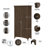 Pernell Bathroom Cabinet-1137463415