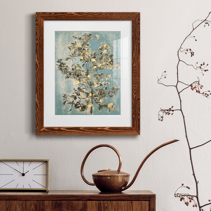 «Lovely Lemon Tree», reproduction de cadre photo sur papier, Érable, H 24 po x l 18 po x P 1,5 po