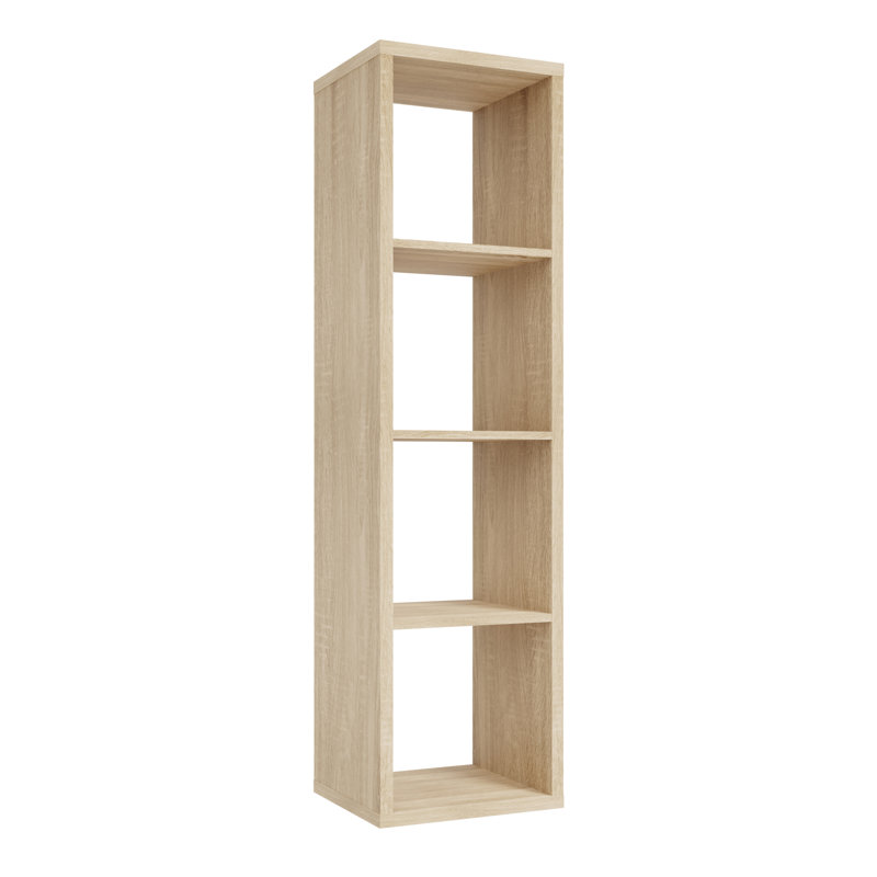 141.8cm H x 38.2cm W Standard Bookcase, Sonoma Oak