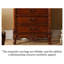 American Country Style Birch Wood Carved Accent Chest