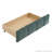 Chenille Upholstered Platform Bed Frame With drawer-1532959114