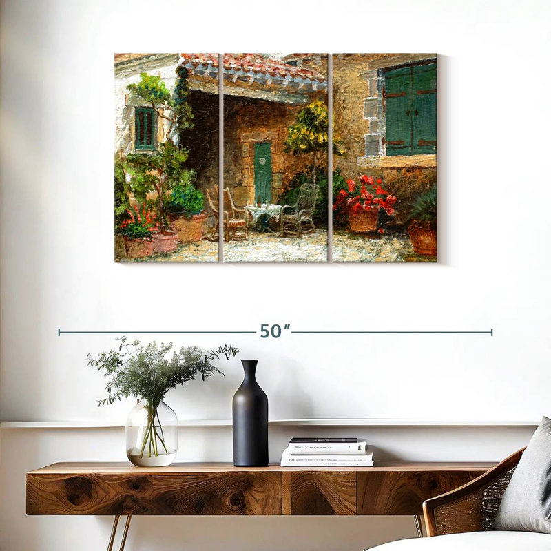 Lilie Provence Barn, 24" H x 38" W