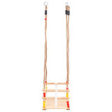 Freeport Park Harpenden Brown Bucket Swing with Mounting Hangers and Chains