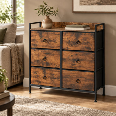 6 Drawer Storage Drawer