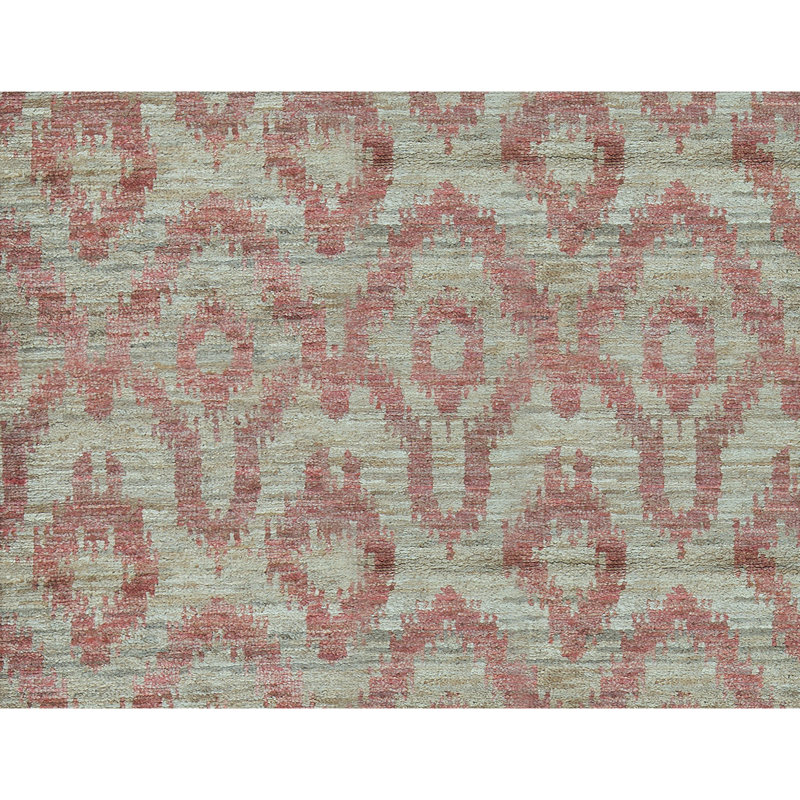 Hand-Knotted High-Quality Red Area Rug