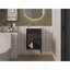 Lavabo pour salle de bain Hudson, noir-878445650