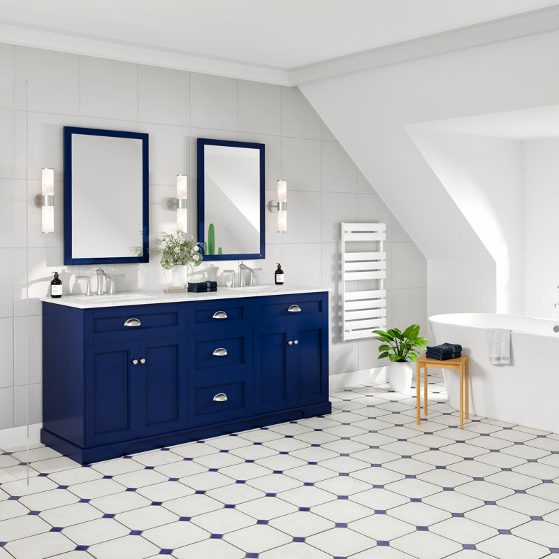 Didomenico 72" Double Bathroom Vanity Set